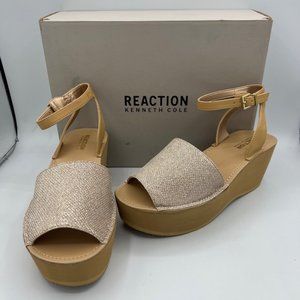 Kenneth Cole Reaction Dine With Me Platform, Rose Gold
